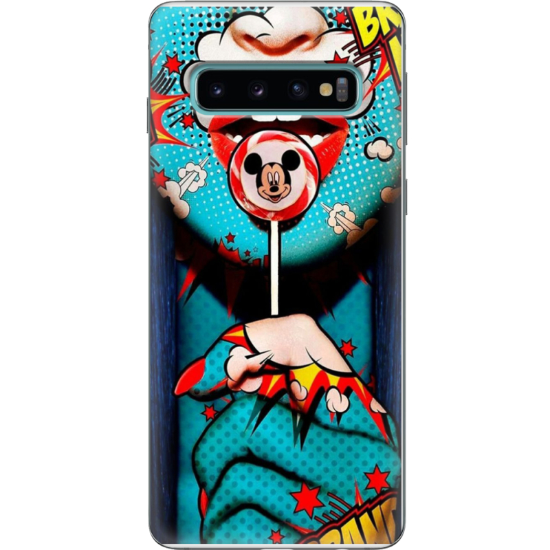 Чехол Uprint Samsung G973 Galaxy S10 Girl Pop Art