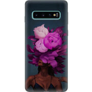 Чехол Uprint Samsung G973 Galaxy S10 Exquisite Purple Flowers