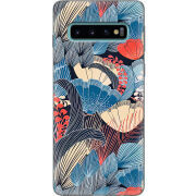 Чехол Uprint Samsung G973 Galaxy S10 Blue Herb