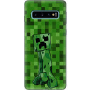Чехол Uprint Samsung G973 Galaxy S10 Minecraft Creeper