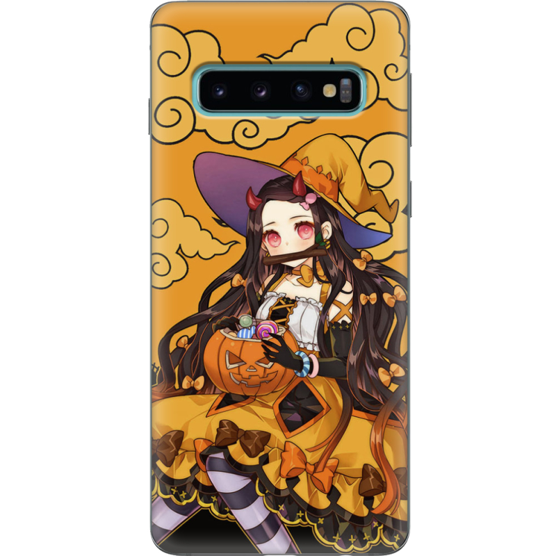 Чехол Uprint Samsung G973 Galaxy S10 Kamado Nezuko Halloween
