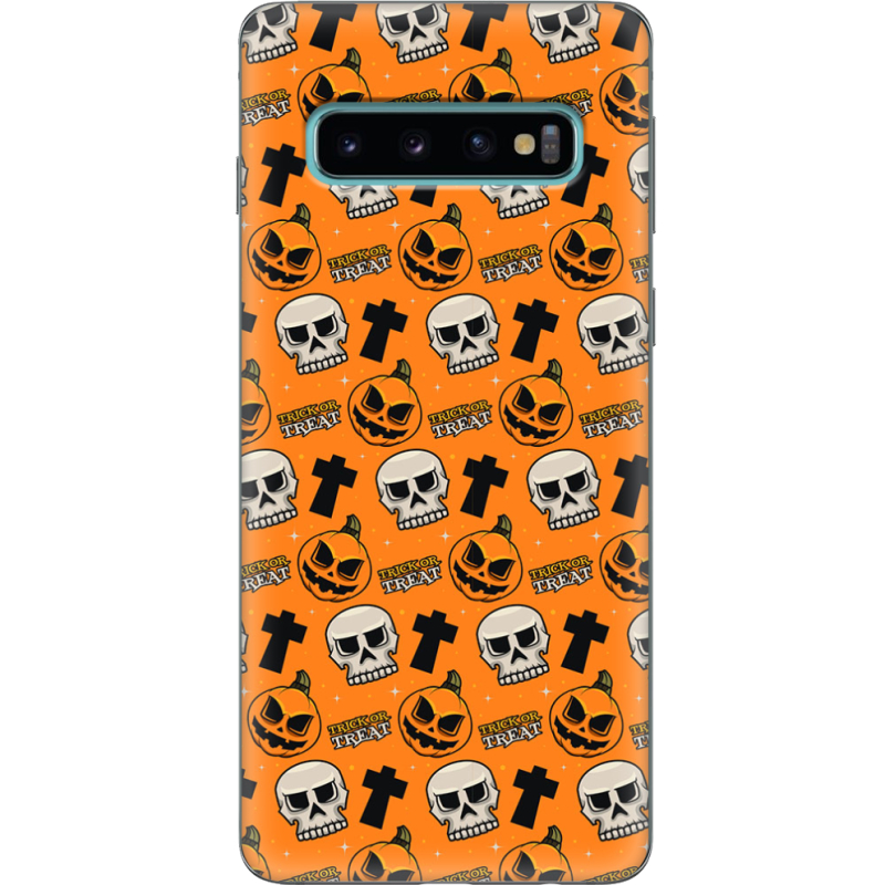 Чехол Uprint Samsung G973 Galaxy S10 Halloween Trick or Treat