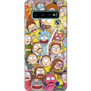 Чехол Uprint Samsung G973 Galaxy S10 Rick and Morty