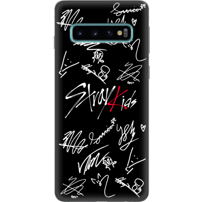 Чехол Uprint Samsung G973 Galaxy S10 Stray Kids автограф