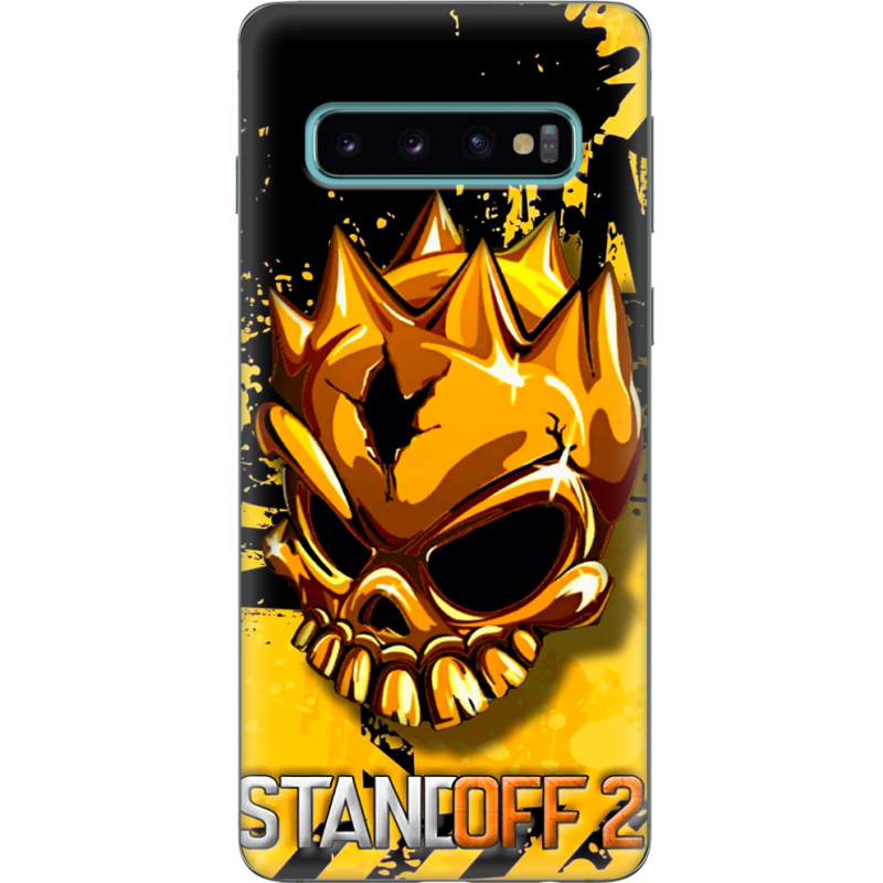 Чехол Uprint Samsung G973 Galaxy S10 StandOff 2 gold