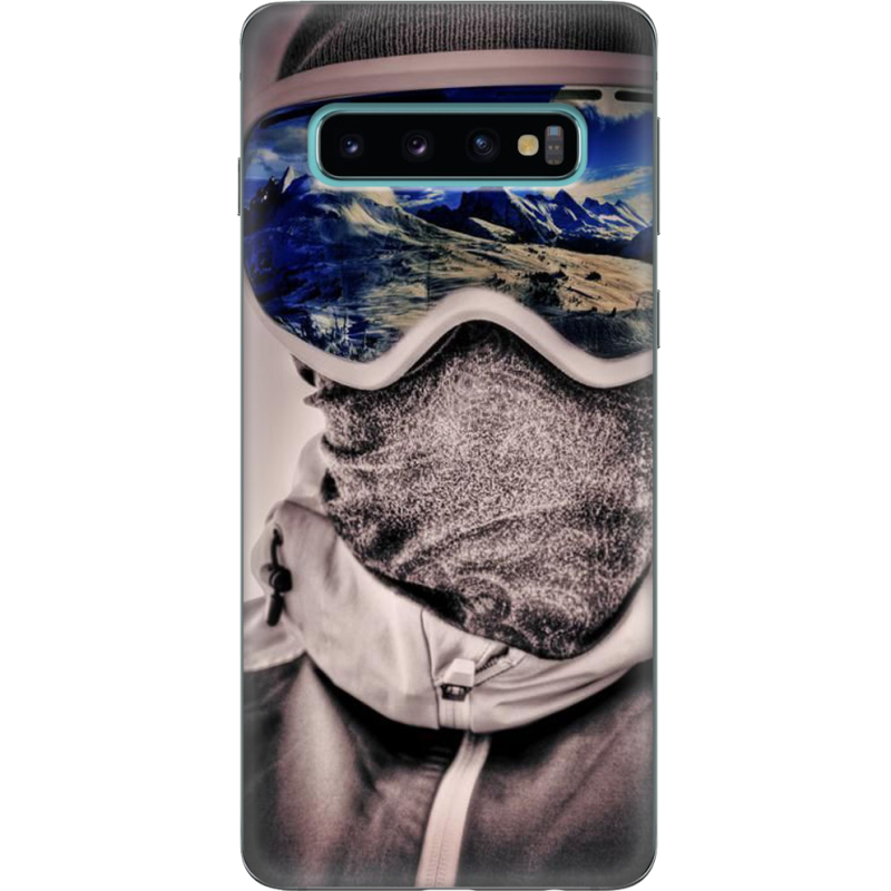 Чехол Uprint Samsung G973 Galaxy S10 snowboarder