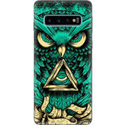 Чехол Uprint Samsung G973 Galaxy S10 Masonic Owl