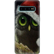 Чехол Uprint Samsung G973 Galaxy S10 Christmas Owl