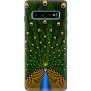 Чехол Uprint Samsung G973 Galaxy S10 Peacocks Tail