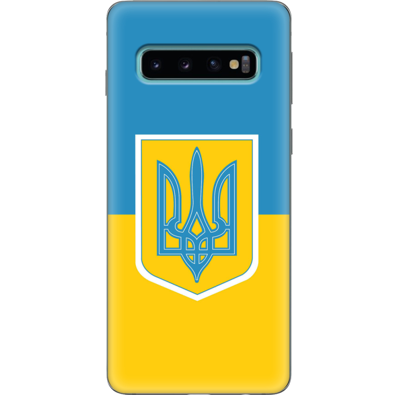 Чехол Uprint Samsung G973 Galaxy S10 Герб України