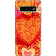 Чехол Uprint Samsung G973 Galaxy S10 Warm Hearts