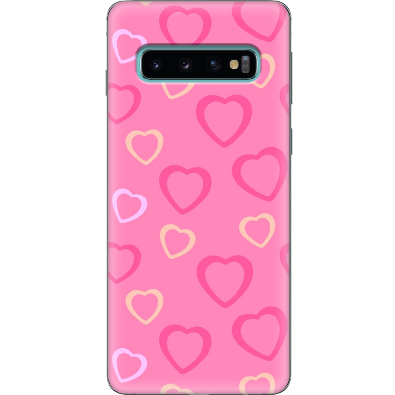 Чехол Uprint Samsung G973 Galaxy S10 Sugar Hearts