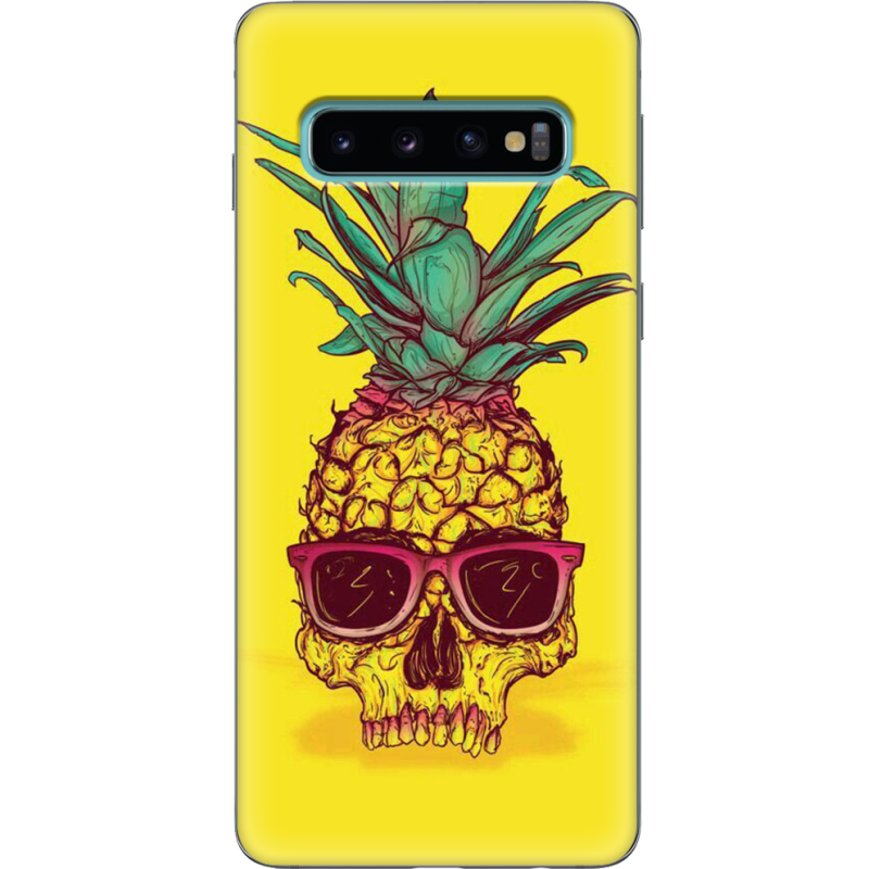 Чехол Uprint Samsung G973 Galaxy S10 Pineapple Skull