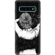 Чехол Uprint Samsung G973 Galaxy S10 Hugging Stars