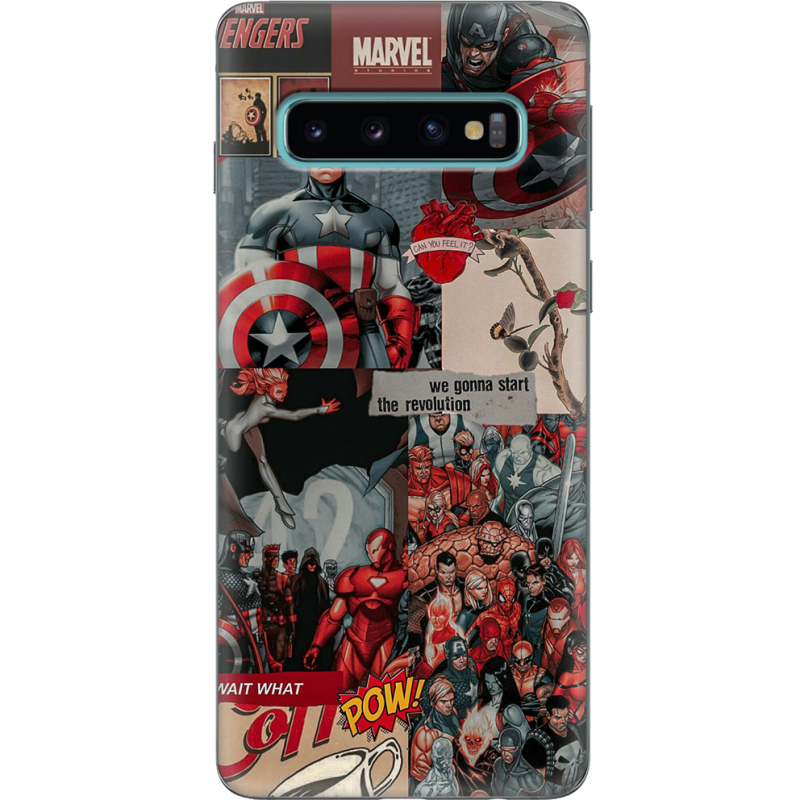 Чехол Uprint Samsung G973 Galaxy S10 Marvel Avengers