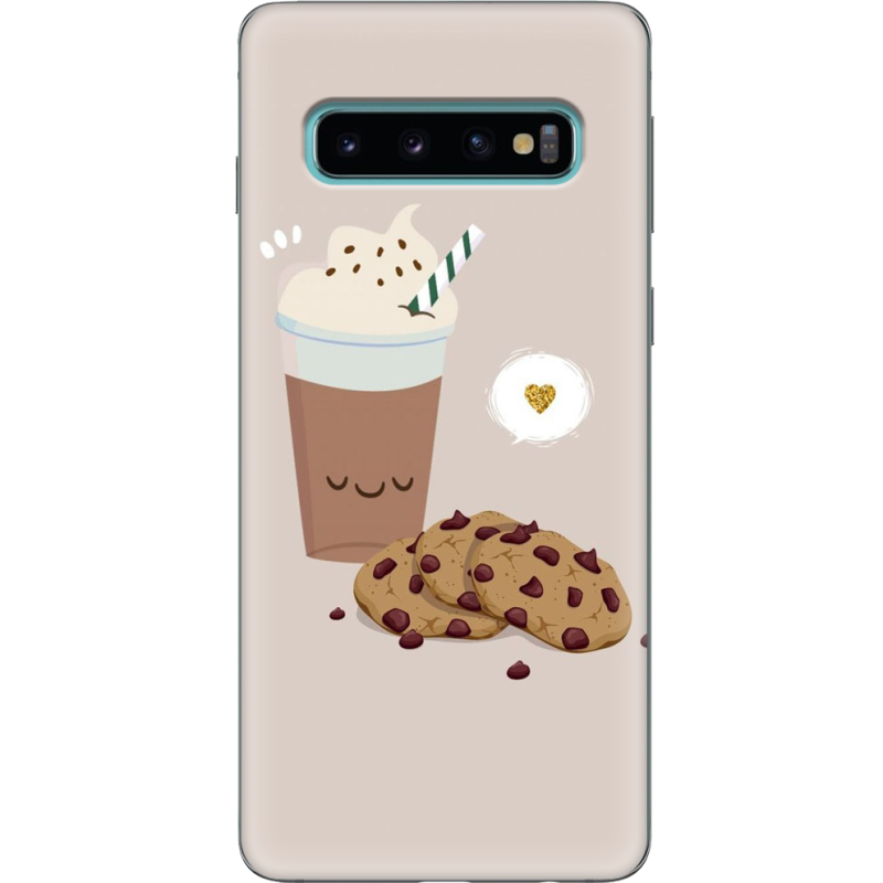 Чехол Uprint Samsung G973 Galaxy S10 Love Cookies