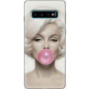 Чехол Uprint Samsung G973 Galaxy S10 Marilyn Monroe Bubble Gum