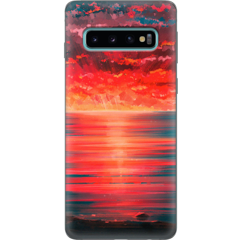 Чехол Uprint Samsung G973 Galaxy S10 Seaside b