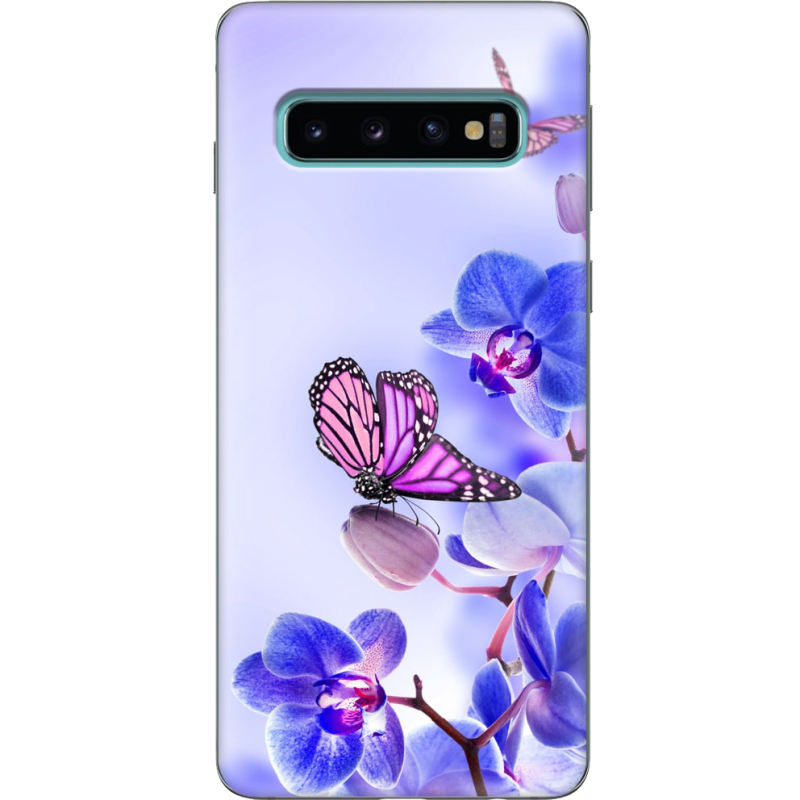 Чехол Uprint Samsung G973 Galaxy S10 Orchids and Butterflies