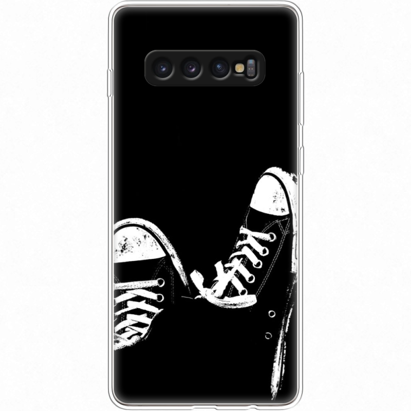 Чехол Uprint Samsung G975 Galaxy S10 Plus Black Sneakers