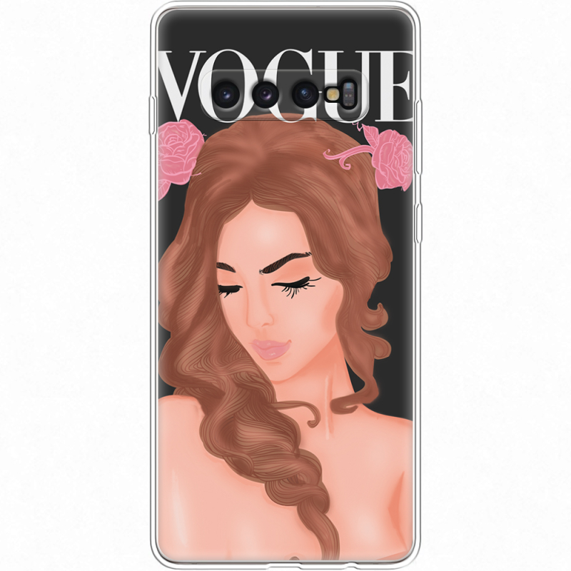 Чехол Uprint Samsung G975 Galaxy S10 Plus Fashion Girl