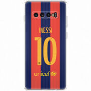 Чехол Uprint Samsung G975 Galaxy S10 Plus Messi 10