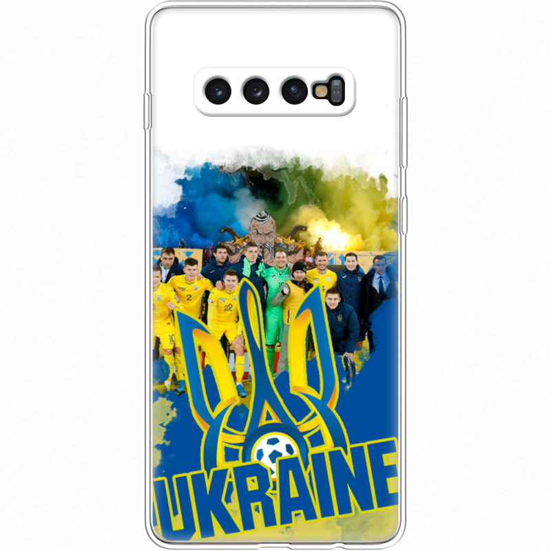 Чехол Uprint Samsung G975 Galaxy S10 Plus Ukraine national team