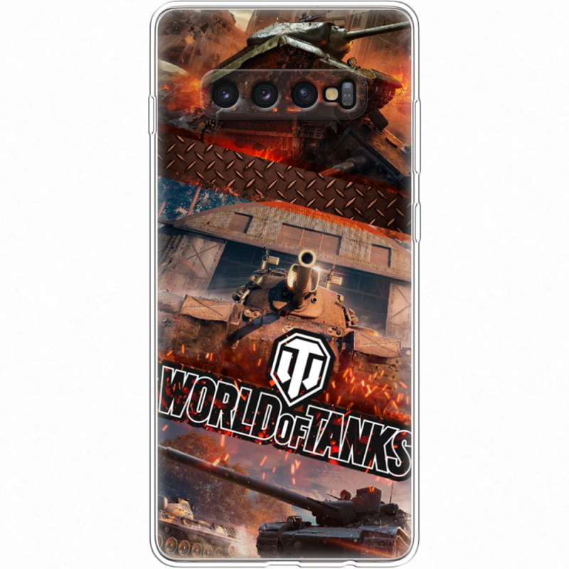 Чехол Uprint Samsung G975 Galaxy S10 Plus World Of Tanks