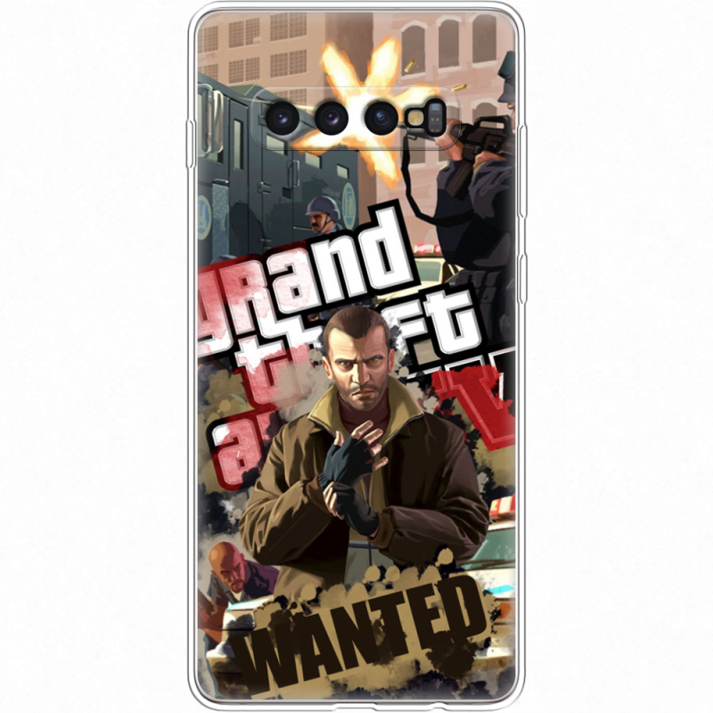 Чехол Uprint Samsung G975 Galaxy S10 Plus GTA 4
