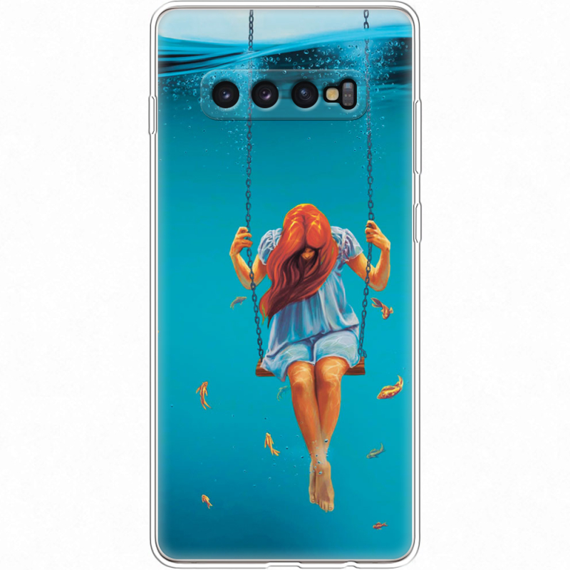 Чехол Uprint Samsung G975 Galaxy S10 Plus Girl In The Sea