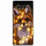 Чехол Uprint Samsung G975 Galaxy S10 Plus Рождественская лиса