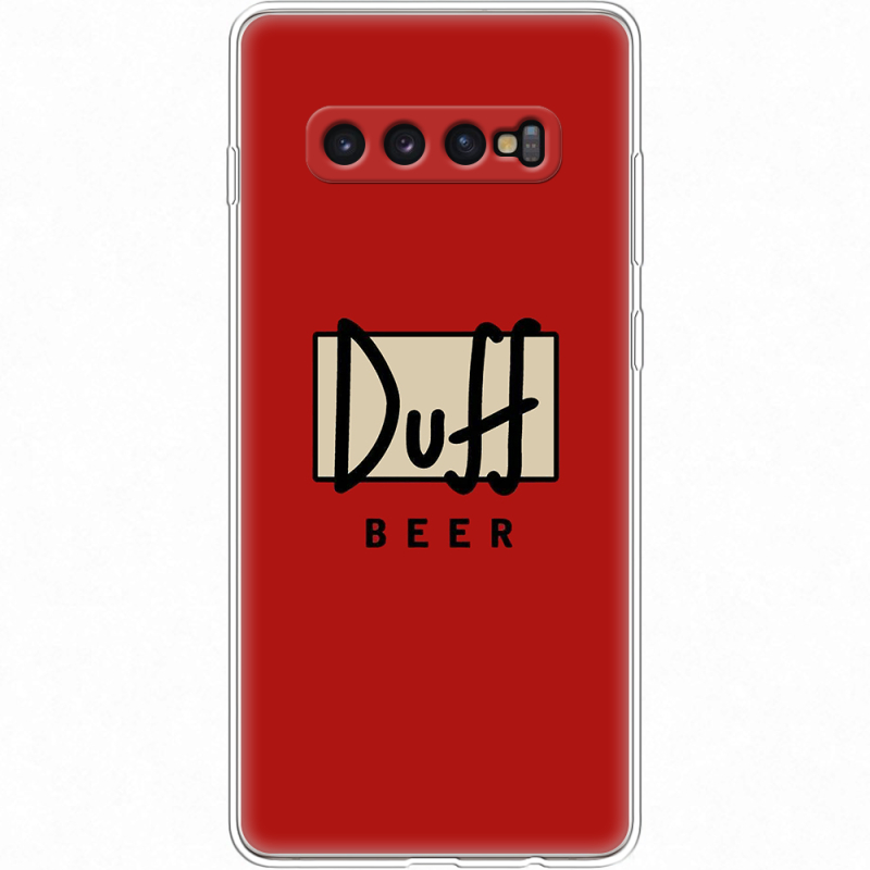 Чехол Uprint Samsung G975 Galaxy S10 Plus Duff beer