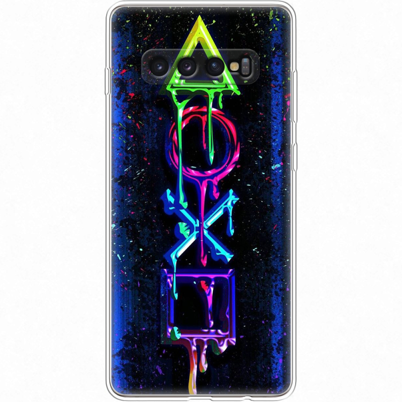 Чехол Uprint Samsung G975 Galaxy S10 Plus Graffiti symbols