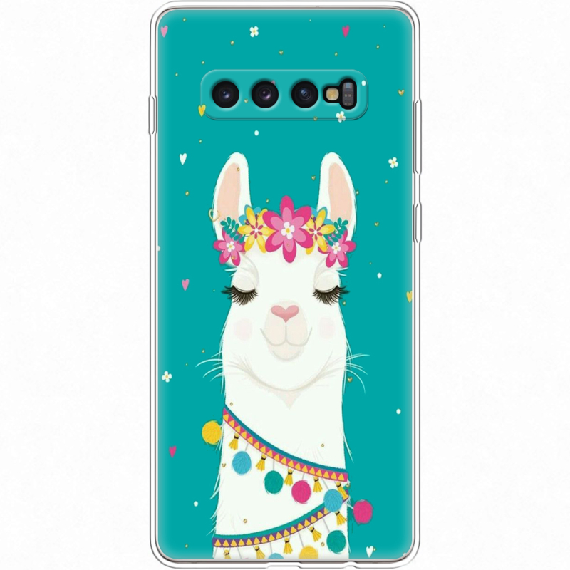 Чехол Uprint Samsung G975 Galaxy S10 Plus Cold Llama