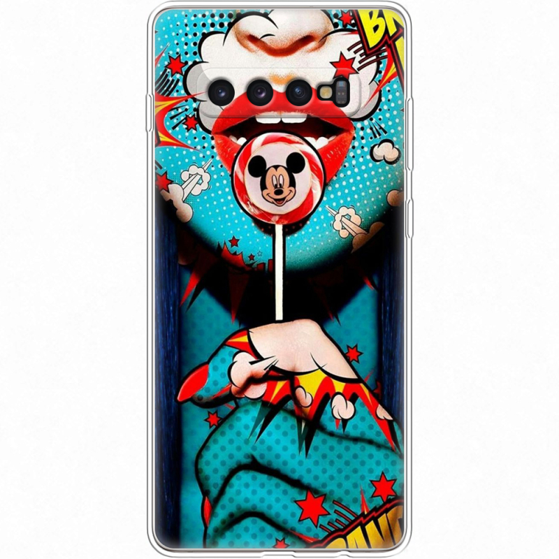 Чехол Uprint Samsung G975 Galaxy S10 Plus Girl Pop Art