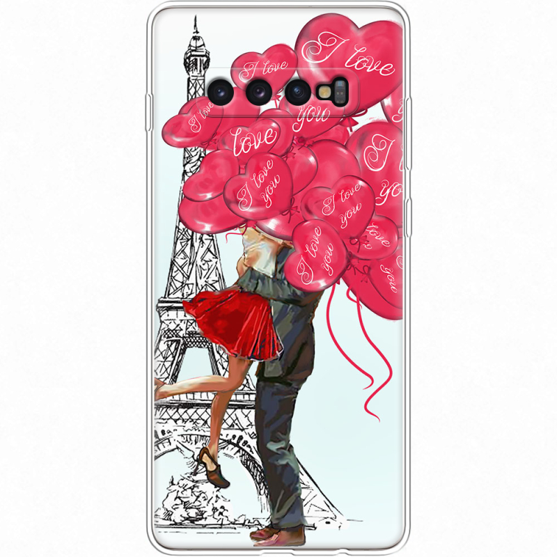 Чехол Uprint Samsung G975 Galaxy S10 Plus Love in Paris