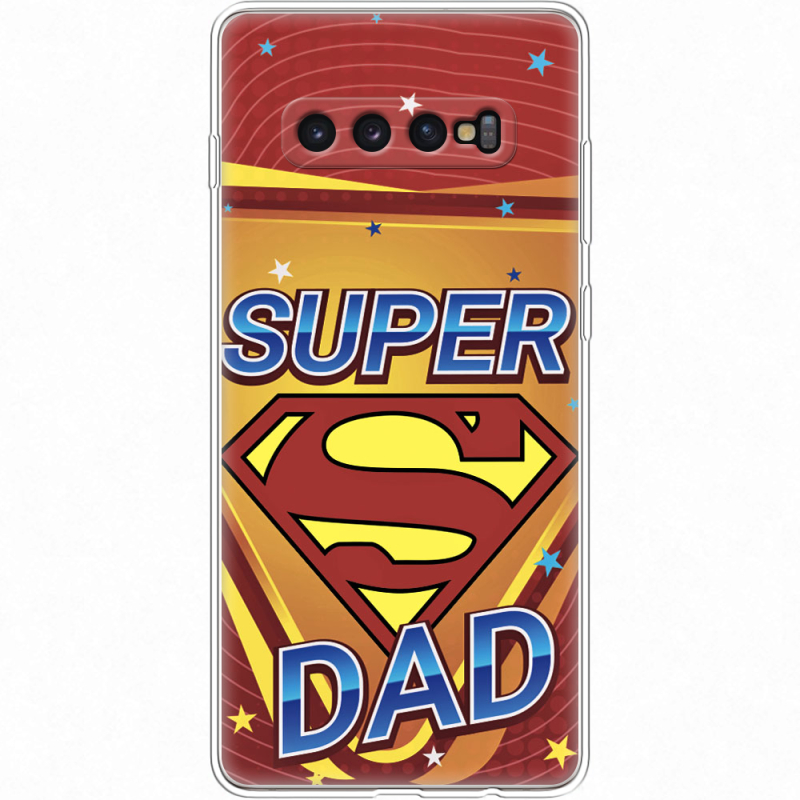 Чехол Uprint Samsung G975 Galaxy S10 Plus Super Dad