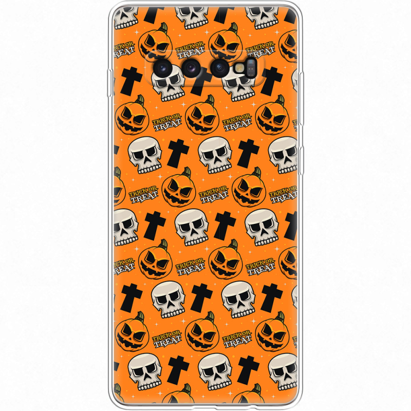 Чехол Uprint Samsung G975 Galaxy S10 Plus Halloween Trick or Treat