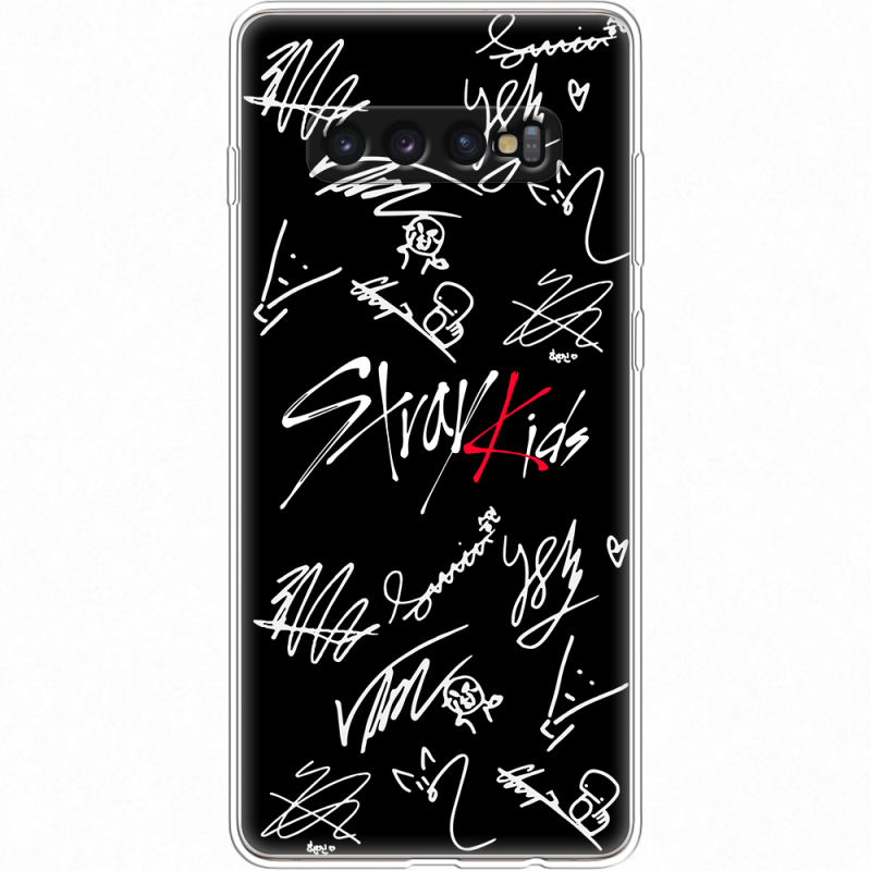 Чехол Uprint Samsung G975 Galaxy S10 Plus Stray Kids автограф