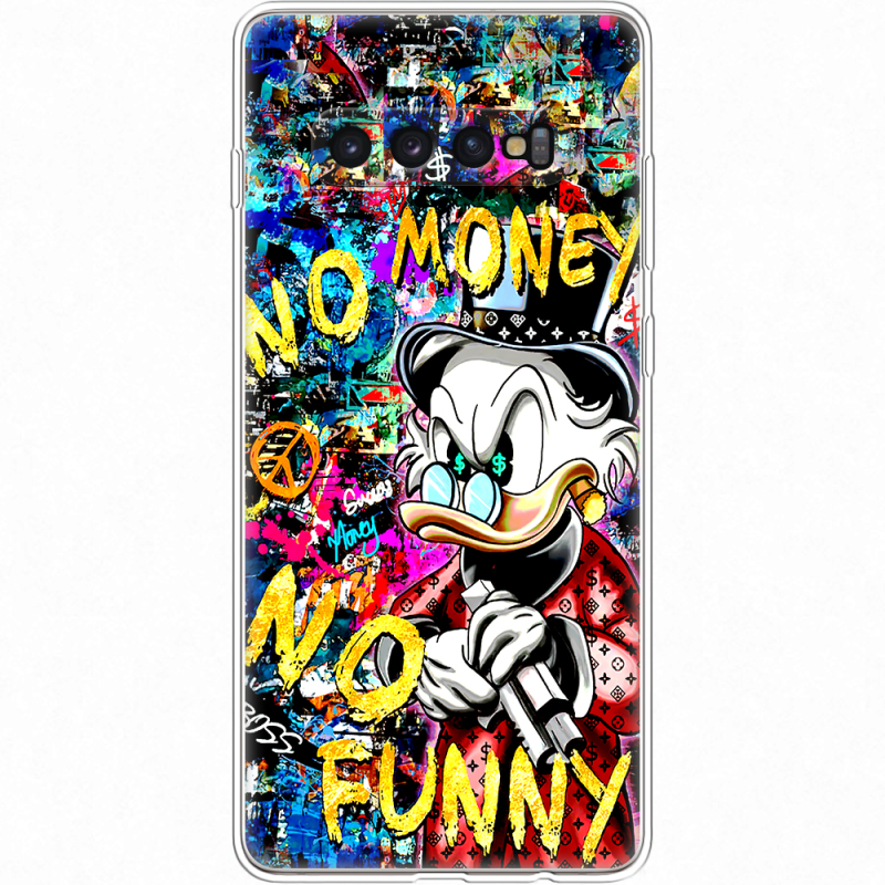 Чехол Uprint Samsung G975 Galaxy S10 Plus no money no funny