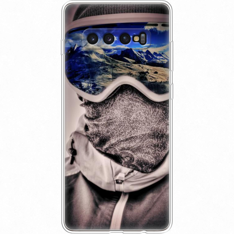Чехол Uprint Samsung G975 Galaxy S10 Plus snowboarder
