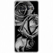 Чехол Uprint Samsung G975 Galaxy S10 Plus Black and White Roses