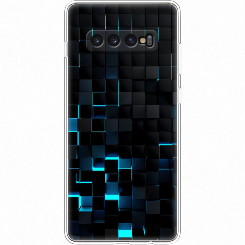 Чехол Uprint Samsung G975 Galaxy S10 Plus Cubes