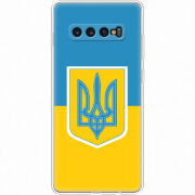 Чехол Uprint Samsung G975 Galaxy S10 Plus Герб України