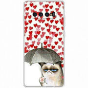 Чехол Uprint Samsung G975 Galaxy S10 Plus Raining Hearts