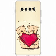 Чехол Uprint Samsung G975 Galaxy S10 Plus Teddy Bear Love