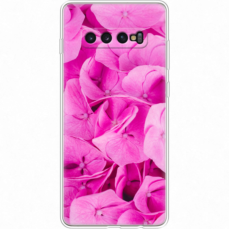 Чехол Uprint Samsung G975 Galaxy S10 Plus Pink Flowers