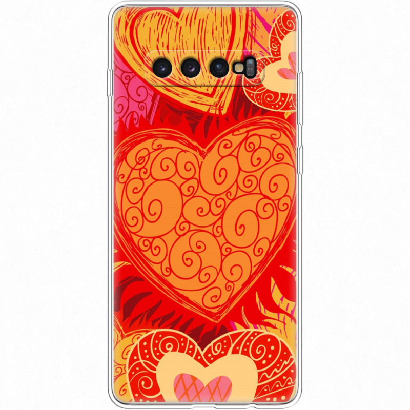 Чехол Uprint Samsung G975 Galaxy S10 Plus Warm Hearts