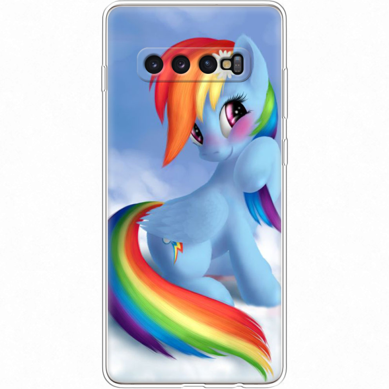 Чехол Uprint Samsung G975 Galaxy S10 Plus My Little Pony Rainbow Dash