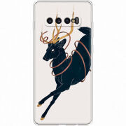 Чехол Uprint Samsung G975 Galaxy S10 Plus Black Deer